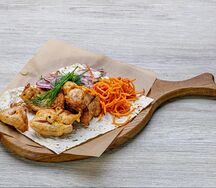 Шашлык из куриного бедра