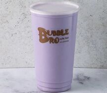 Молочный чай со вкусом таро