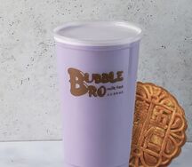 Молочный чай со вкусом таро L и лунный пряник