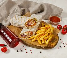 Комбо с классической шаурмой