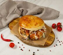 Шаурма в лепешке