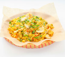 Вок с рисом и курицей