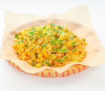 Вок с рисом вегетарианский