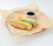 Спринг-роллы с овощами