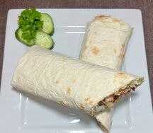 Шаурма Скрэмбл с беконом 