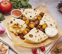 Скепасти с креветками 