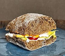 Чиабатта ржаная с курицей
