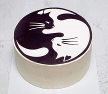 Бенто-торт Инь-Янь