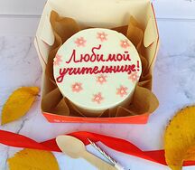 Бенто-торт Любимой учительнице 