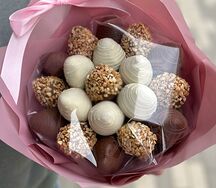 Букет из клубники в шоколаде №13