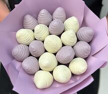 Букет из клубники в шоколаде №10