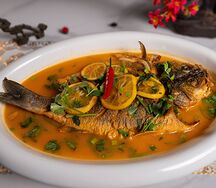 Сибас в тайском стиле