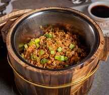 Жареный рис с яйцом