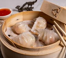 Димсамы с креветкой