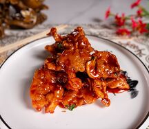 Свинина в кисло-сладком соусе