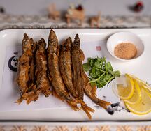 Жареная мойва