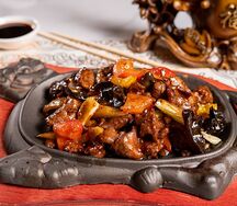 Говядина на сковородке