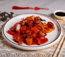 Курица в кисло-сладком соусе