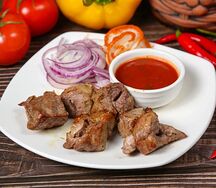 Шашлык из мякоти бараньей 