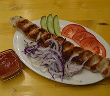 Люля-кебаб из курицы Халяль