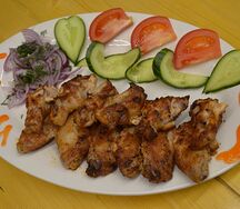 Шашлык из куриных крыльев Халяль