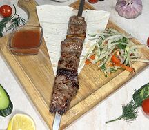 Шашлык из говяжьей мякоти (халяль)