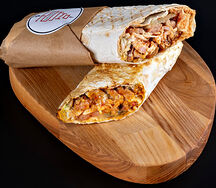 Запечённая шаурма с курицей размер S