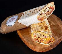 Запеченная шаурма с курицей размер L