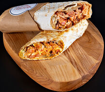 Запечённая шаурма с курицей размер M