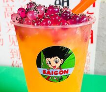 Bubble tea со вкусом манго, маракуйи и ромашки