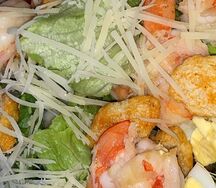 Цезарь с креветками 
