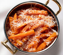 Батат фри, пармезан