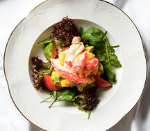 Салат с крабом