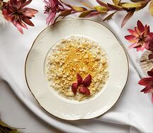 Овсяная каша с орехами