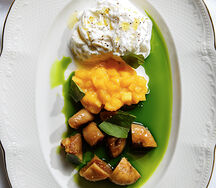 Страчателла, манго, инжир