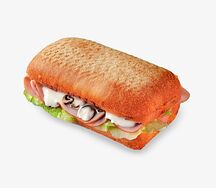 Сэндвич Ветчина и грибы XL