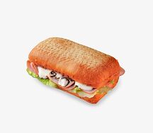 Сэндвич Ветчина и грибы