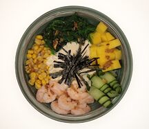 Поке боул с креветкой