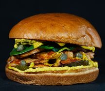 Бургер Чикен карри