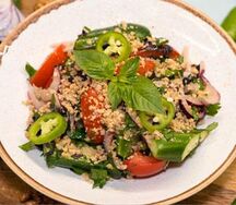 Салат по-грузински с орехами