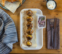 Мини-картофель с курдюком