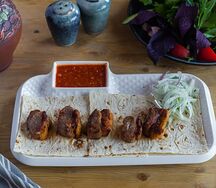 Шашлык из бараньей мякоти