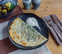 Кутаб с зеленью