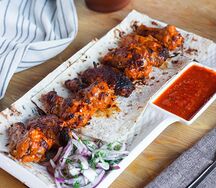 Шашлык из куриных крылышек