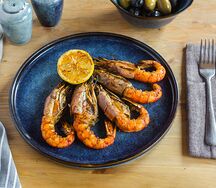 Лангустины на мангале