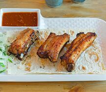 Шашлык из свиных ребрышек