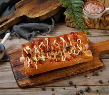 Ход-дог с куриной колбаской