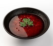 Борщ с куриной грудкой