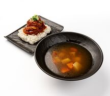 Комбо-набор 6: Чахохбили из курицы с рисом и Шурпа с говядиной