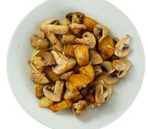 Картошка с грибами